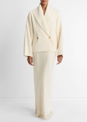 Wool-Blend Draped Sweater Coat in Sweaters | VINCE Women