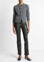 Plush Cashmere Shrunken Cardigan in Cardigans | VINCE Women