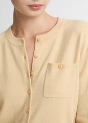 Wool & Cashmere-Blend Pocket Cardigan in Cardigans | VINCE Women