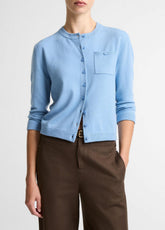 Wool & Cashmere-Blend Pocket Cardigan in Cardigans | VINCE Women