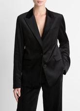Italian Velvet Blazer in Blazers | VINCE Women