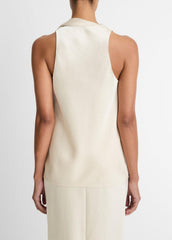Satin Scarf Top in Tank Tops | VINCE Women