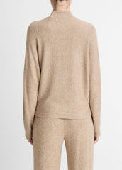 Cozy Dolman-Sleeve Mock-Neck Top in Long Sleeve | VINCE Women