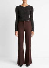 Sculptural Flare Trouser in Trousers | VINCE Women