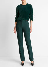 Cotton-Blend Slim Cigarette Pant in Trousers | VINCE Women