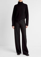 Italian Wool-Blend High-Waist Bias Pant in Trousers | VINCE Women
