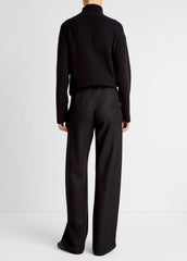 Italian Wool-Blend High-Waist Bias Pant in Trousers | VINCE Women