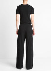 Colette High-Rise Crepe Bias Pant in Trousers | VINCE Women
