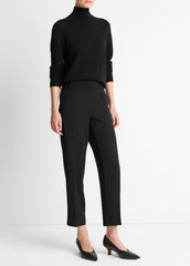 Crepe Tapered Pull-On Pant in Trousers | VINCE Women