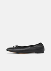 Darla Leather Ballet Flat in Loafers & Flats | VINCE Women