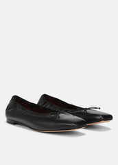 Darla Leather Ballet Flat in Loafers & Flats | VINCE Women