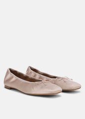 Darla Satin Ballet Flat in Loafers & Flats | VINCE Women