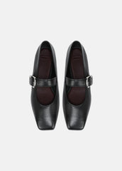 Daniela Leather Mary Jane Flat in Loafers & Flats | VINCE Women