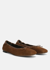 Darla Suede Ballet Flat in Loafers & Flats | VINCE Women