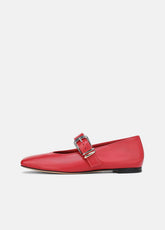 Daniela Leather Mary Jane Flat in Loafers & Flats | VINCE Women