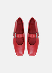 Daniela Leather Mary Jane Flat in Loafers & Flats | VINCE Women