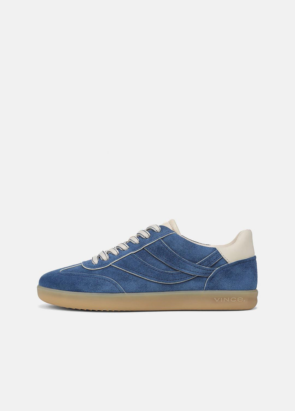 Oasis Contrast-Edge Suede Sneaker in Sneakers | VINCE Women