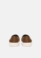 Blair Perforated Suede Sneaker in Sneakers | VINCE Women