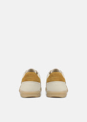 Oasis Contrast-Edge Leather & Suede Sneaker in Sneakers | VINCE Women