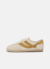 Oasis Linen & Leather Espadrille Sneaker in Sneakers | VINCE Women