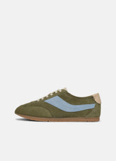LA Suede & Leather Runner Sneaker in Sneakers | VINCE Women