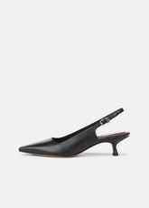 Sabra Leather Slingback Heel in Heels | VINCE Women