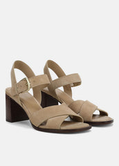 Salma Suede Heeled Sandal in Heels | VINCE Women