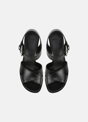 Salma Leather Heeled Sandal in Heels | VINCE Women