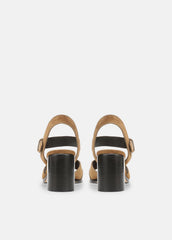Salma Suede Heeled Sandal in Heels | VINCE Women