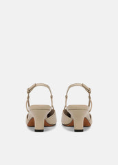 Levvy Leather Slingback Heel in Heels | VINCE Women