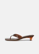 San Juan Jelly Heeled Thong Sandal in Sandals | VINCE Women