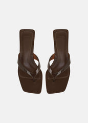 San Juan Jelly Heeled Thong Sandal in Sandals | VINCE Women