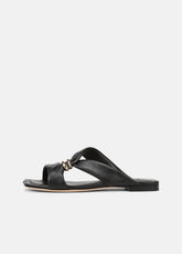 Vilma Leather Slide Sandal in Sandals | VINCE Women