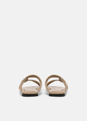 Vilma Leather Slide Sandal in Sandals | VINCE Women