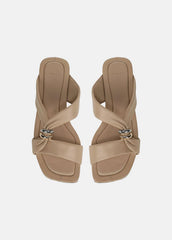 Vilma Leather Slide Sandal in Sandals | VINCE Women