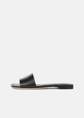 Valeria Leather Slide Sandal in Sandals | VINCE Women