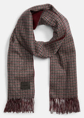 Micro-Houndstooth Cashmere Scarf in Scarves & Hats | VINCE Women