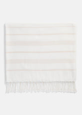 Stripe Cotton-Cashmere Wrap in Scarves & Hats | VINCE Women