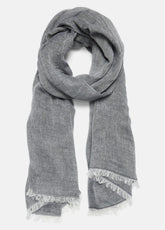 Cotton Gauze Bi-Color Scarf in Scarves & Hats | VINCE Women