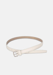 Women’s 20mm Stitched Leather Belt in Belts | VINCE Women
