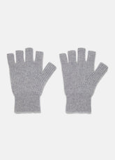 Plush Cashmere Rib-Knit Fingerless Glove in Gloves | VINCE Women