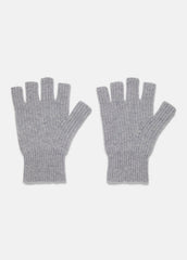 Plush Cashmere Rib-Knit Fingerless Glove in Gloves | VINCE Women