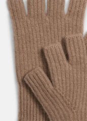 Plush Cashmere Rib-Knit Fingerless Glove in Gloves | VINCE Women