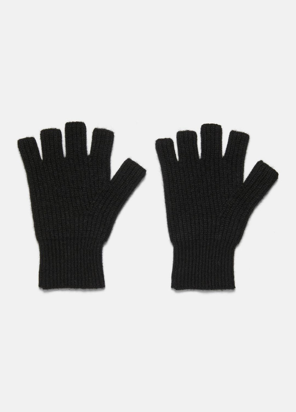 Plush Cashmere Rib-Knit Fingerless Glove in Gloves | VINCE Women