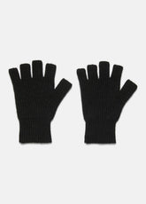 Plush Cashmere Rib-Knit Fingerless Glove in Gloves | VINCE Women