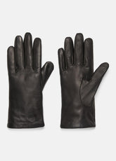 Cashmere-Lined Short Leather Glove in Gloves | VINCE Women