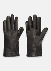 Cashmere-Lined Short Leather Glove in Gloves | VINCE Women