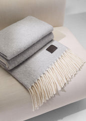 Brushed Alpaca-Blend Throw in Pillows & Blankets | VINCE Women