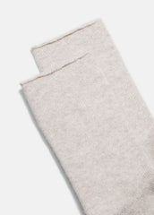 Women's Cashmere Jersey Short Sock in Accessories | VINCE Women