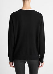 Cashmere Weekend V-Neck Sweater in Vince Products Women | VINCE Women